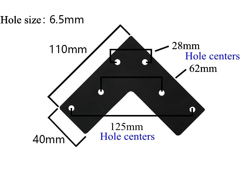 Современный журнальный столик, промышленный поддон «сделай сам», деревянный боковой столик, 22 Дюйма, 10 мм, набор из 4 ножек из необработанной стали с тремя основаниями для стола, шпильки