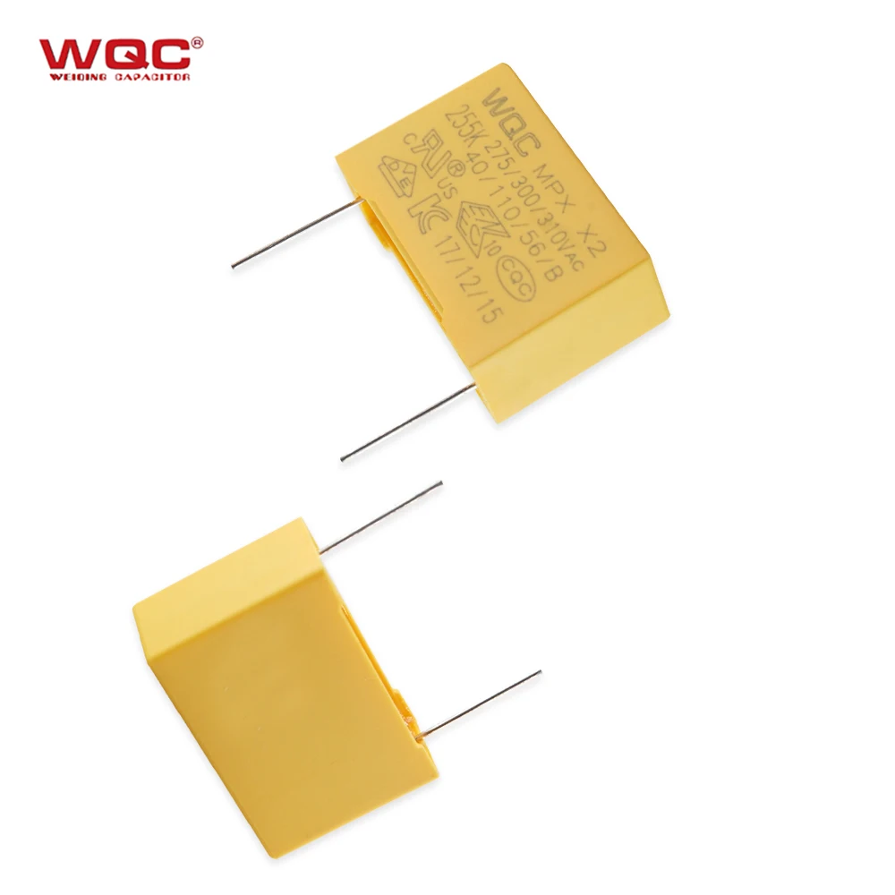 Free Sample X2 2.2uf k 310v Metallized 225k 250v Polyester Film Capacitor 275v MKP Safety Capacitor 2200nf MPX AC  300vac