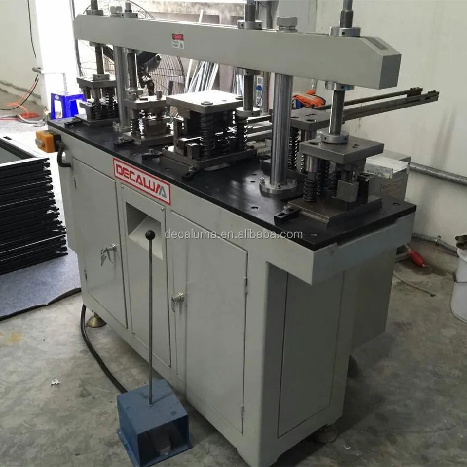 Nine fabrication machine. Production line for making aluminum ropp cap. Aluminum machine. Штамповочная машина для труб. Станки из китая.