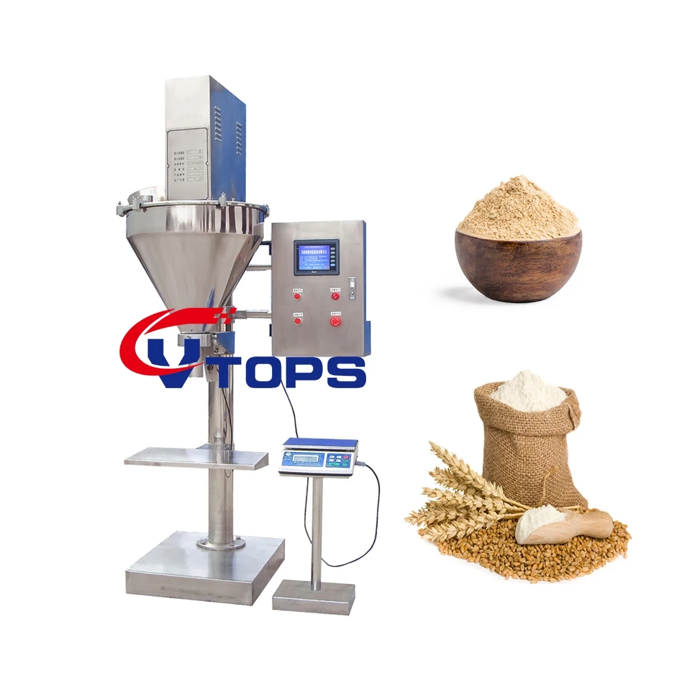 Полуавтоматическая машина для наполнения и запечатывания порошка моющего средства