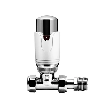 Avonflow Brass Straight TRV Thermostatic Radiator Valve