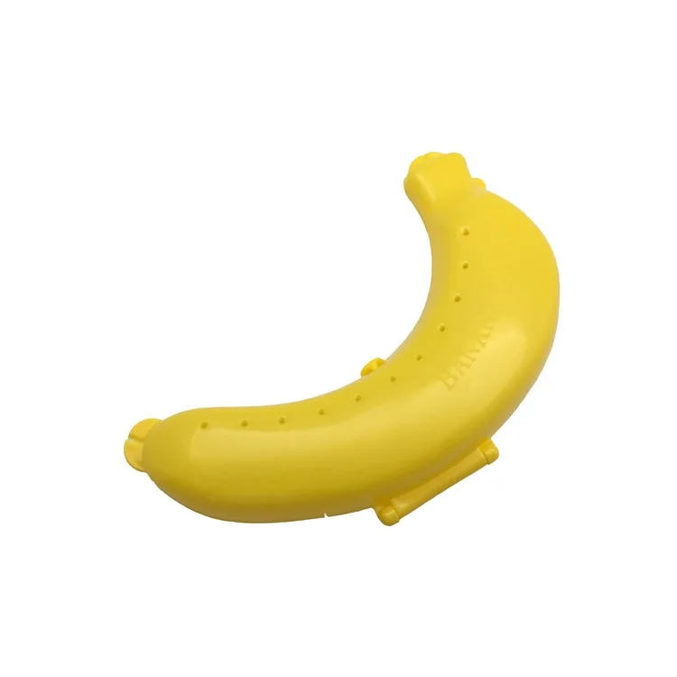 Uzinb Plastica Banana Contenitore della Protezione della Scatola del Supporto della Cassa di stoccaggio degli Alimenti Pranzo della Frutta 