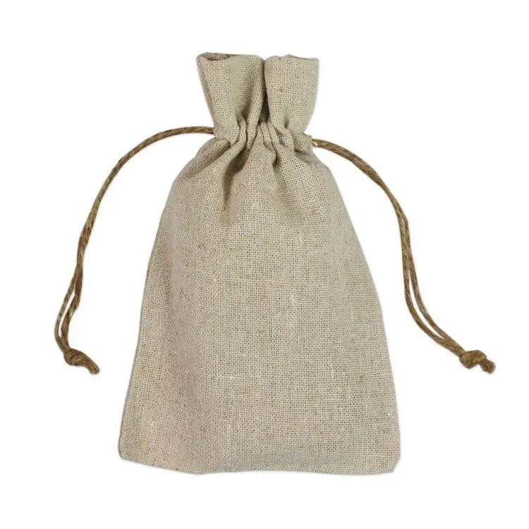 linen jewellery bags