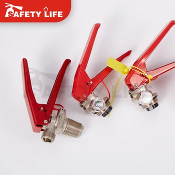 Fire extinguisher valve for fire fighting accessory