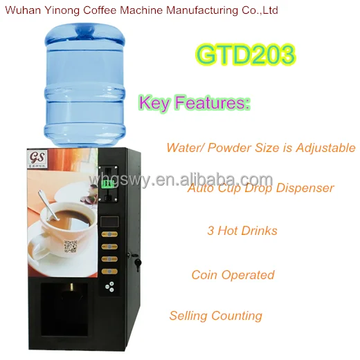 Автоматический диспенсер для кофе с монетами от поставщиков