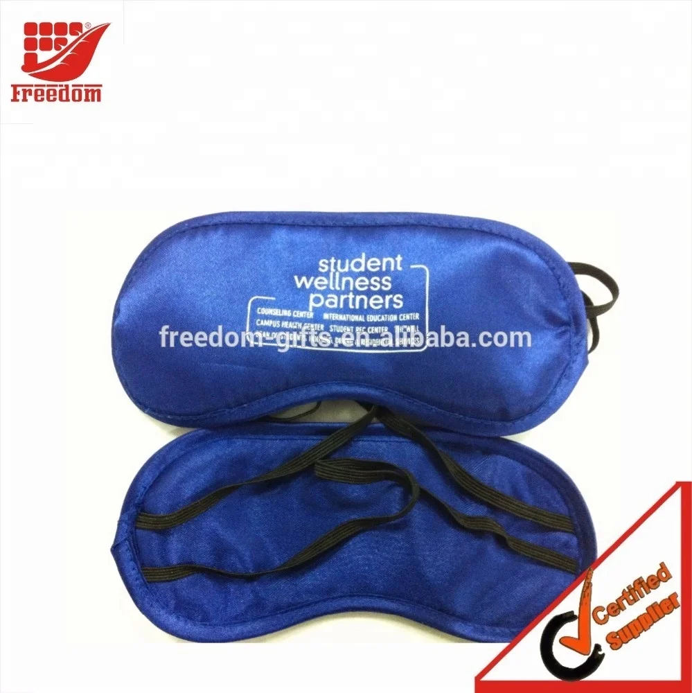 Рекламная индивидуальная мягкая маска для сна