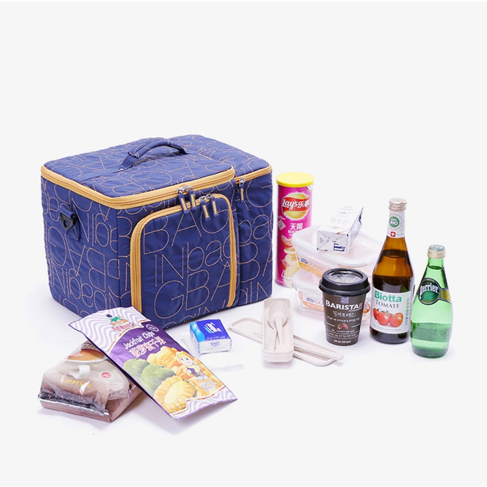 Promotion Large Coles Cooler Bag Attractive Polyester Cooler Bag With