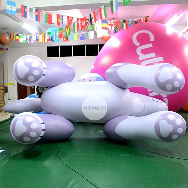 Manufacturer Design Cute Pet Shop Promotion Gift Pvc Inflatable Dog Doll