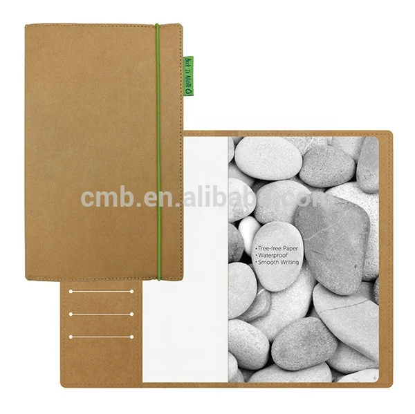 Водонепроницаемые коммерческие блокноты из каменной бумаги