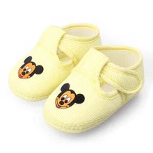 baby shoes Soft Sole toddler shoes yellow