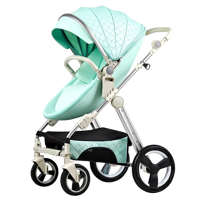 Style Europeen De Luxe Landau Bebe 3 En 1 En Cuir Tissu Bebe Poussette 2 En 1 Avec Nacelle Et Siege Auto Buy Perambulateur Landau Leger Poussette Bon Marche Product On Alibaba Com