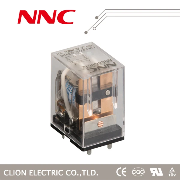 NNC Clion NNC68A LY2 10A 8Pin Votage Relay 24V General Purpose Relay Jqx-13f Electromagnetic Relay Coil 220vac