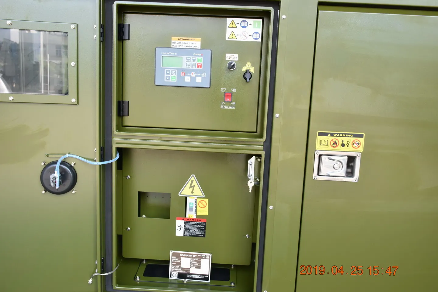 450 Kva 360kw Silent Electric Prime Diesel Generator P158FE 800A