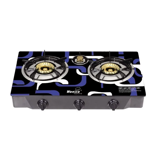 3 burner table top gas stove