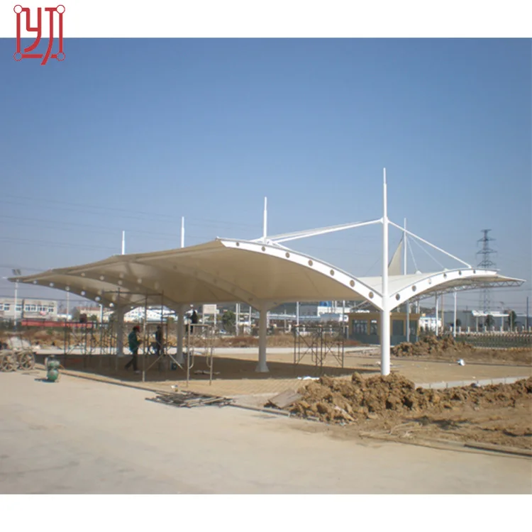Membrane Structure Shade Cover for Car Parking ,garage Car Park Shades Tent