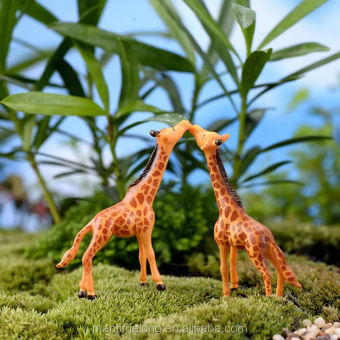 Animal Giraffe Micro Garden Decoration Decoration Garden Chinese