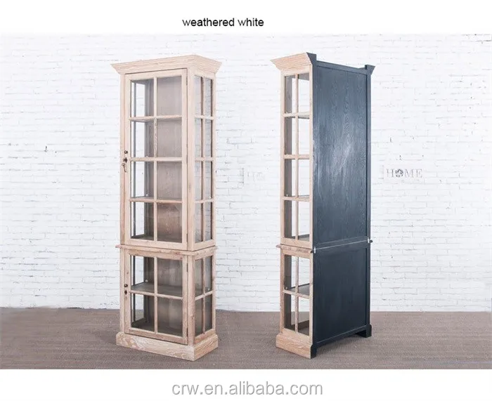 
Восстановленный деревянный шкаф для винтажной Промышленной Мебели 1537 