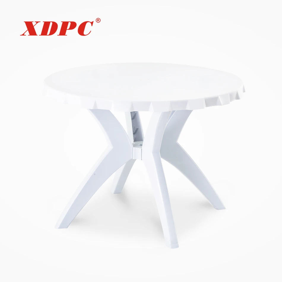 plastic outdoor dining table with removable legs