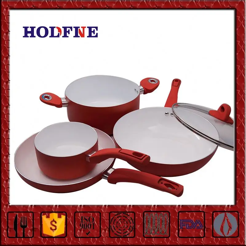 Home Kitchen Cooking Modern Design Nonstick CookWare Set Ilag Ceramic Cookware Set