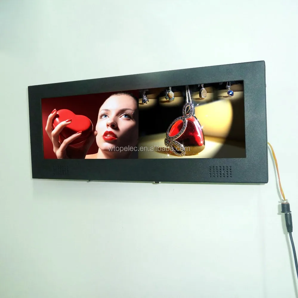 
14,9 дюймовый настенный ультра широкий растягивающийся ЖК-дисплей для рекламы <span style=