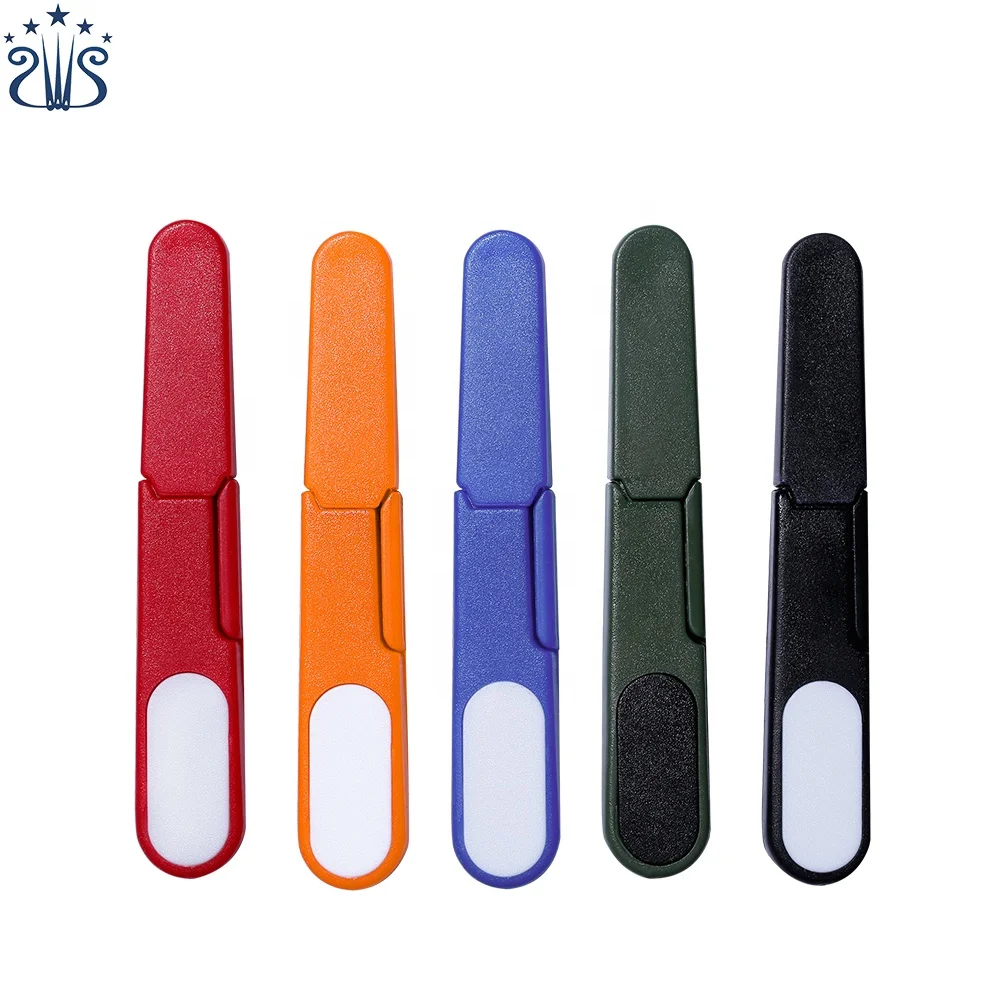 Небольшие ножницы из пластиковой пряжи и креативные ножницы U-образной формы для резьбы