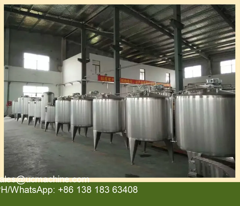 
Смешивающий резервуар реактора из нержавеющей стали 