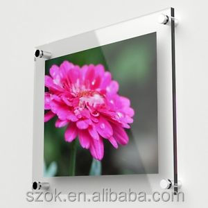 Акриловая настенная фоторамка высокой прозрачности для украшения дома