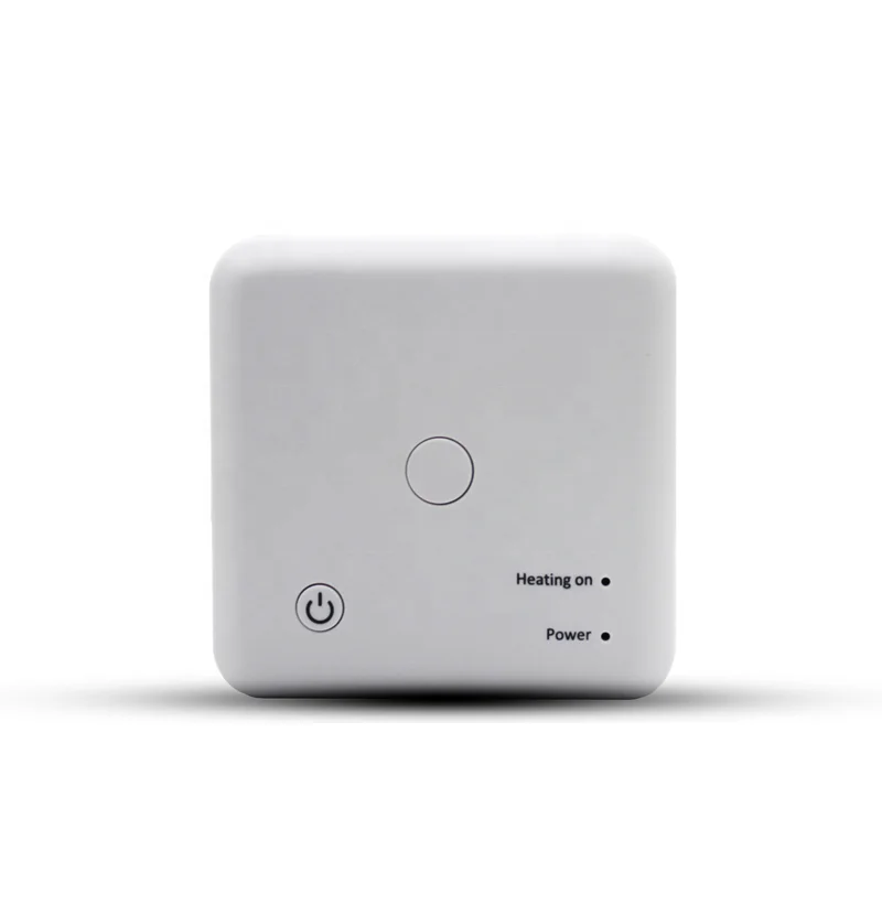 Weekly Programmable Wall Mounted Gas Boiler RF Wireless LCD Display Room Thermostat