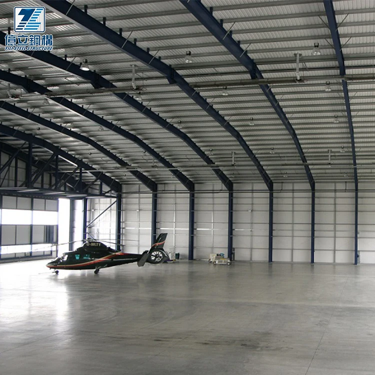 Cheap Industrial Space Saving Custom Steel Structure Metal Frame Helicopter  Airplane Aircraft Hangar Warehouse Prefabricated - China Hangar, Hangar  Prefabricated