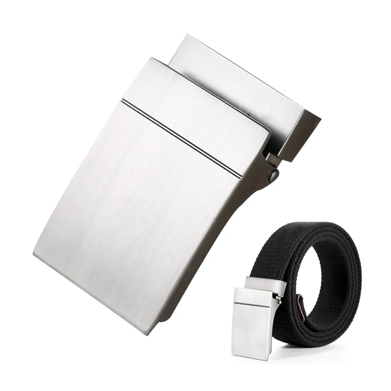 Source Wholesale Alloy Metal Automatic Flip Top Webbing Canvas Belt Buckle  Parts on m.