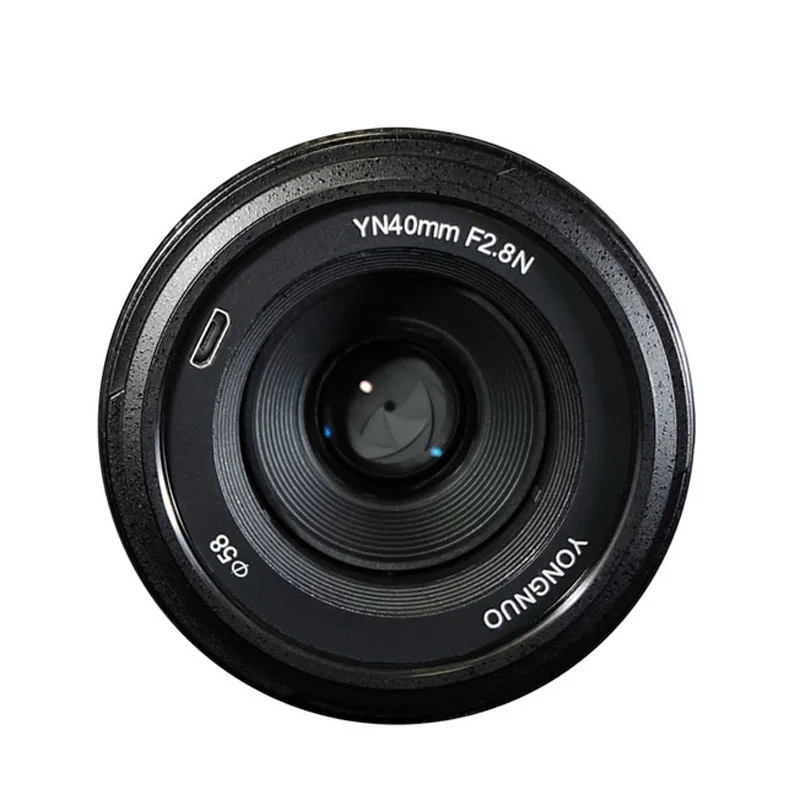 ヨンヌオ YN40MM F2.8N AF MF 40MM カメラレンズ ニコン D90 D80 D7200