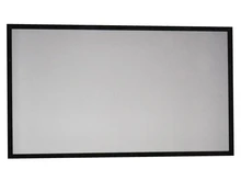 100inch 16:9 grid white plastic curtain wall mounted projector simple portable hd screen 2.21×1.25meter 3d theater free shipping
