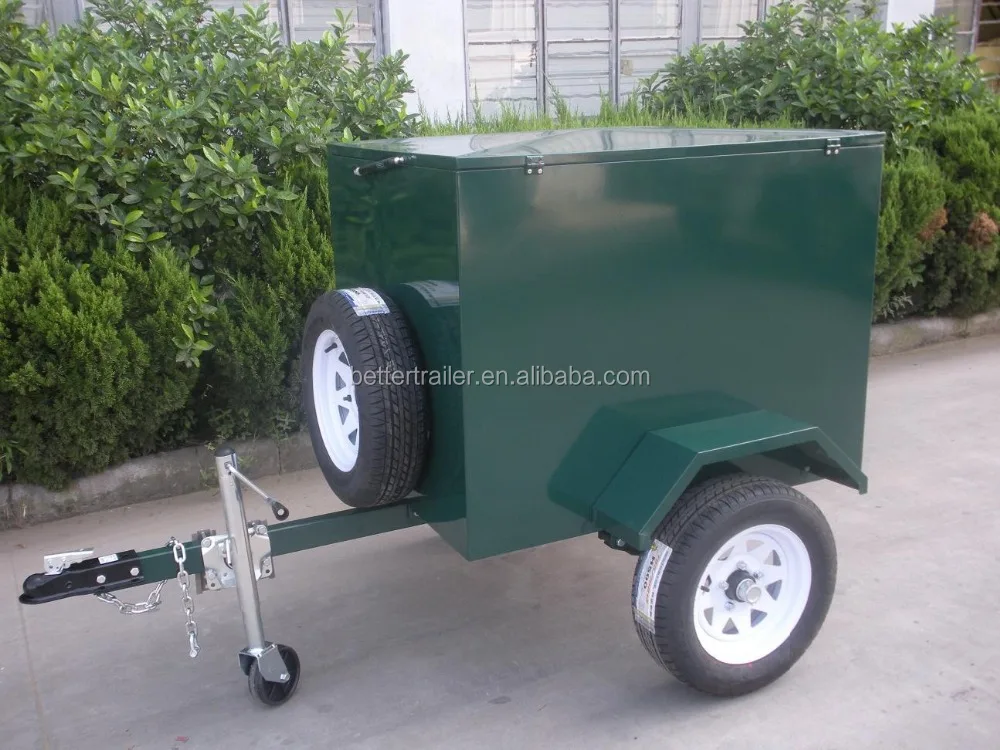 Powder Coated 4X4 Small Enclosed Dog Trailer