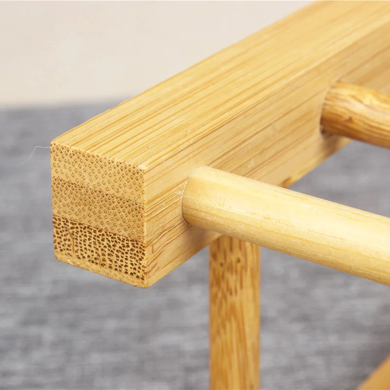 Экологически чистая бамбуковая сушилка для посуды для кухни оптом