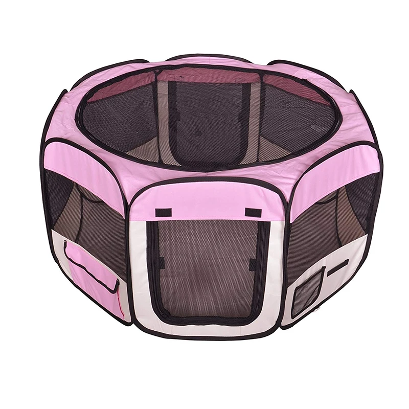 dog playpen pink