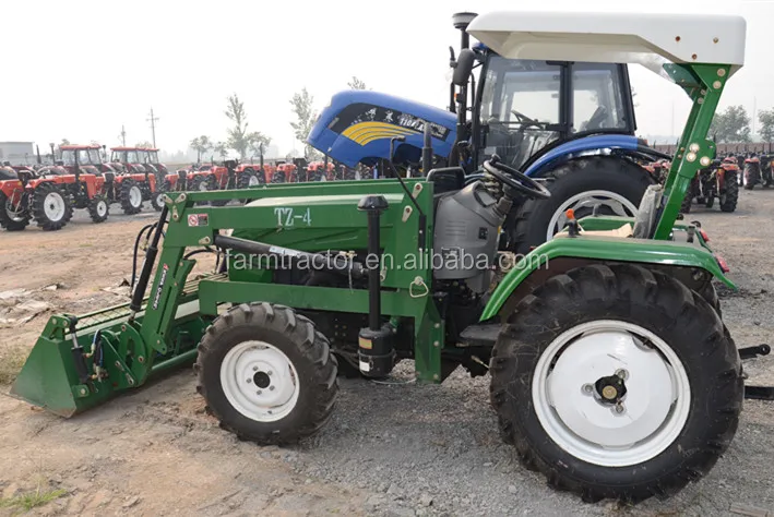 High Quality HX254 25 HP 4WD Farm Tractor With Front End Loader and Backhoe