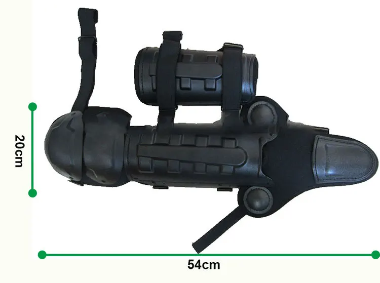 Black Adjustable Elastic Strap Pc/ Abs Hard Shell Tactical Paintball