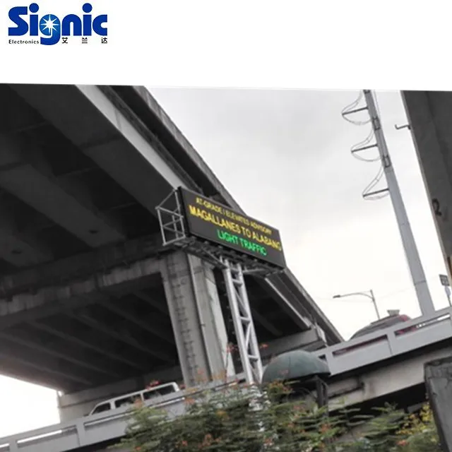 Highway Fixed Variable Speed Limit  Sign Traffic Message LED Display
