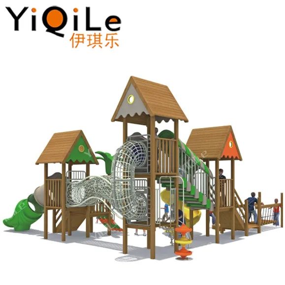 outdoor wooden childrens play equipment