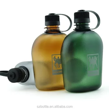 750ml Manufacturer on ARMY canteen camo military water bottle