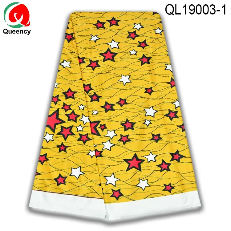 
Красивая африканская лайкра Queency оптом 