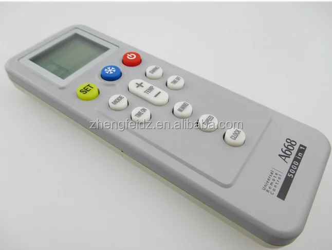 Multifunction Universal Air Conditioner Remote Control AC LCD Screen Controller A668 5000 in 1