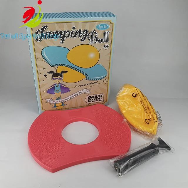 Kids Balance Jump Toy Bounce Jump Trick Board Pogo Bouncing Ball With