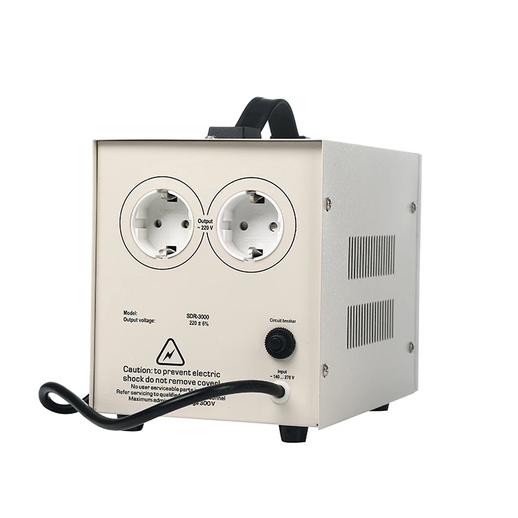 SVC 3000VA 5000VA AC Automatic Voltage Regulator Stabilizer
