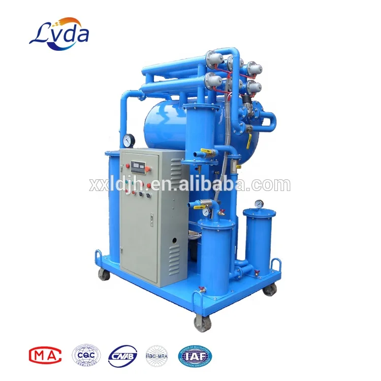 Multifunctional Dirty Oil Cleaning Machine Transformer Oil Filtration Machine ZLYC-200