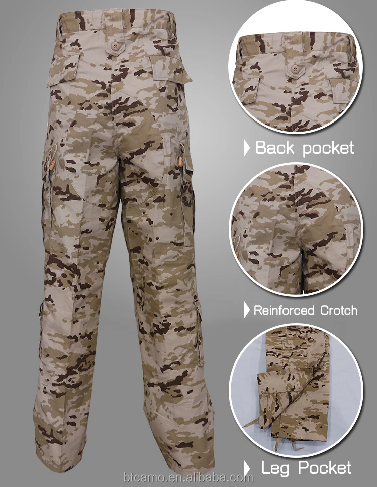 Desert Camouflage Pattern ACU  Uniform Tactical Uniform