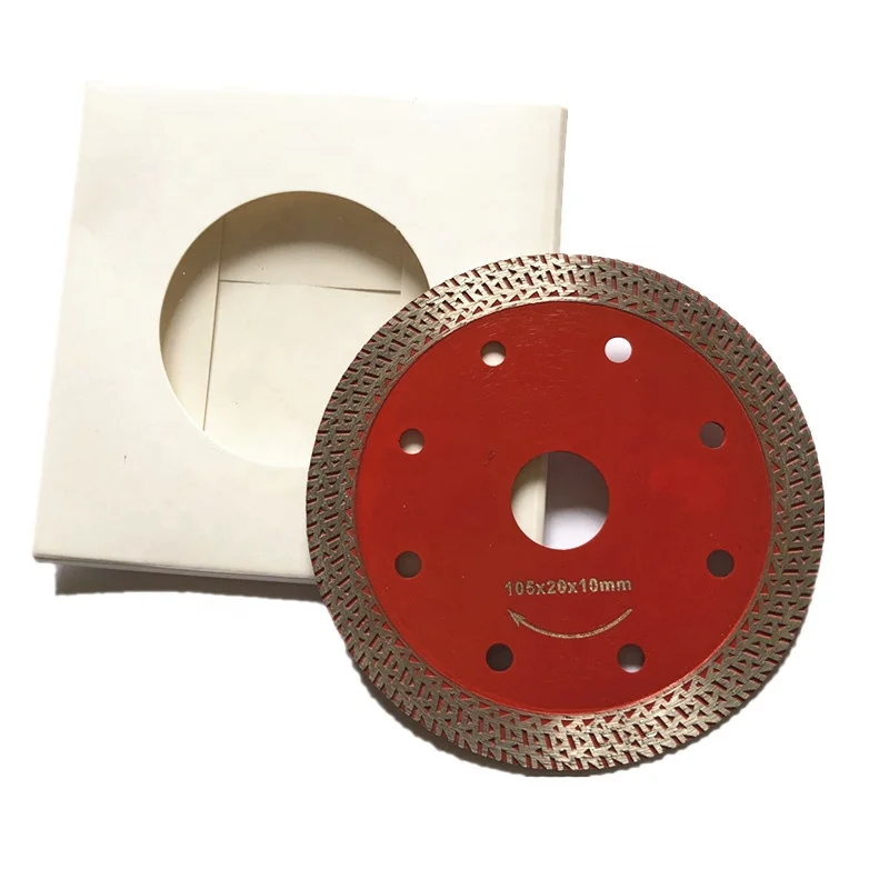 Turbo Diamond Cutting Disc for Porcelain Tiles