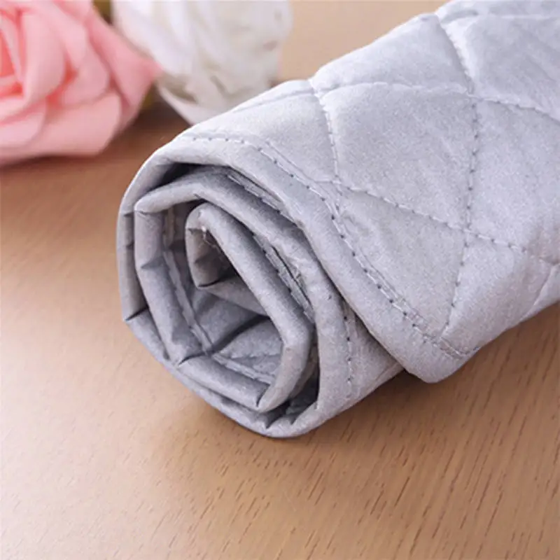 Термостойкий чехол для гладильной доски, серая железная подкладка