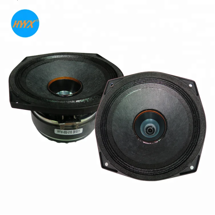 Professional 6.5 Inch Coaxial Line Array Speakers 650-028 Aluminium Metal Shell Passive Type 650-028
