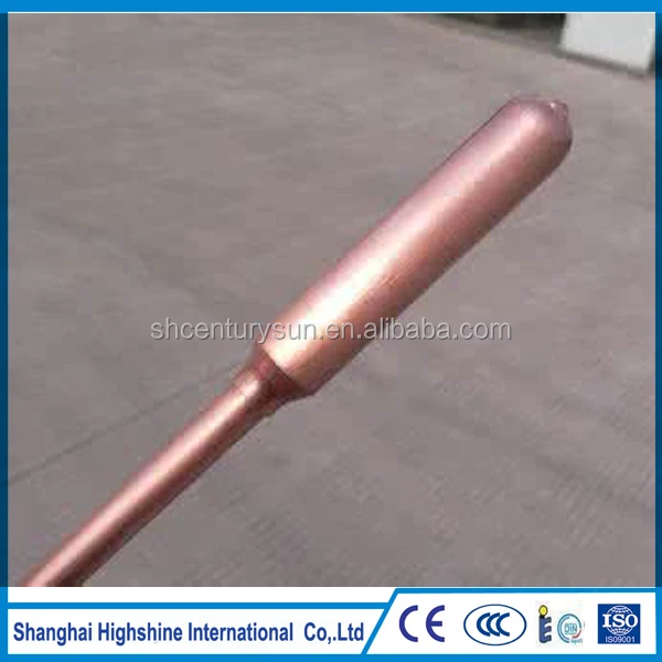 Different Size Header of Solar Heat Pipe for Pressure Solar Collector